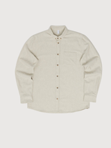 Shirt Melange Flannel Light Grey Man | Mazine