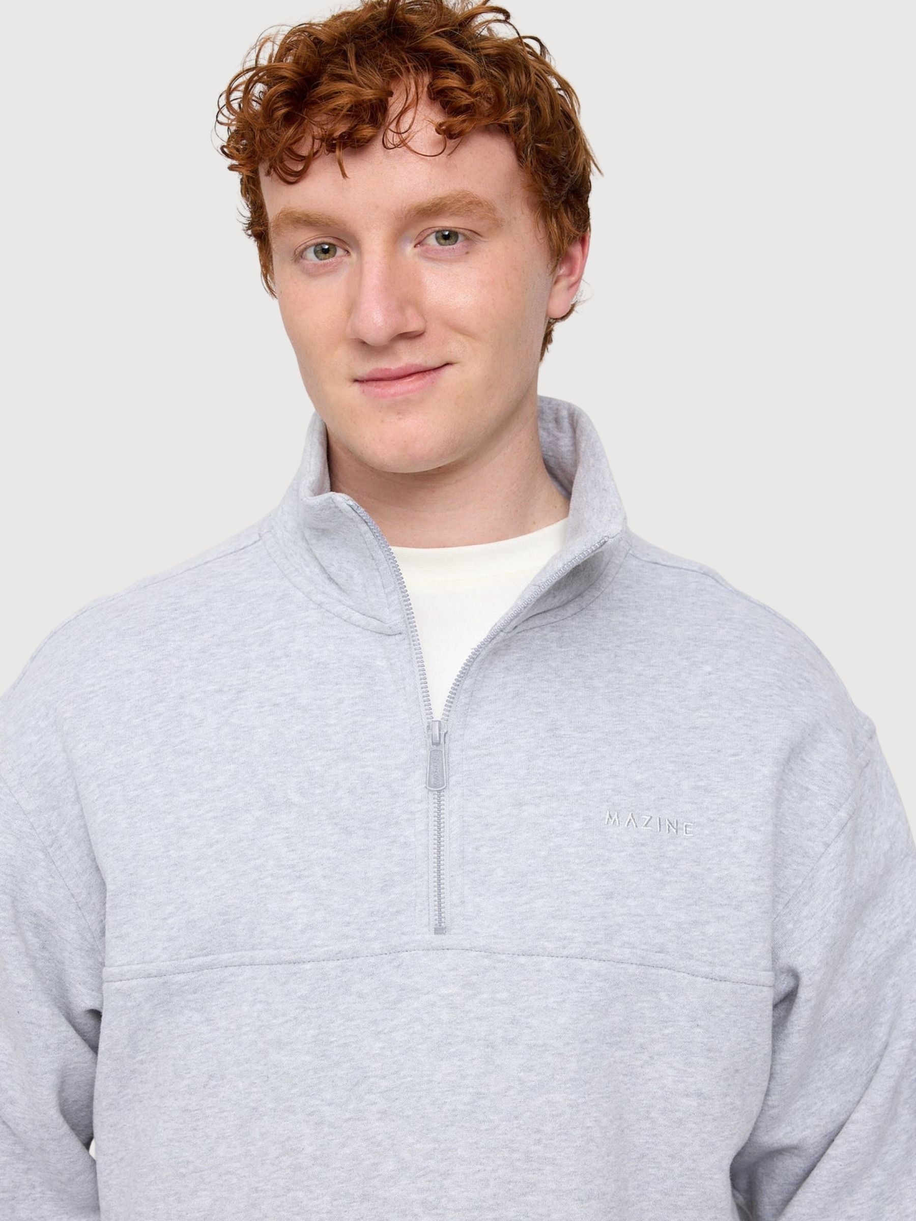 Sweater Troyer Grey Man Organic Cotton | Mazine