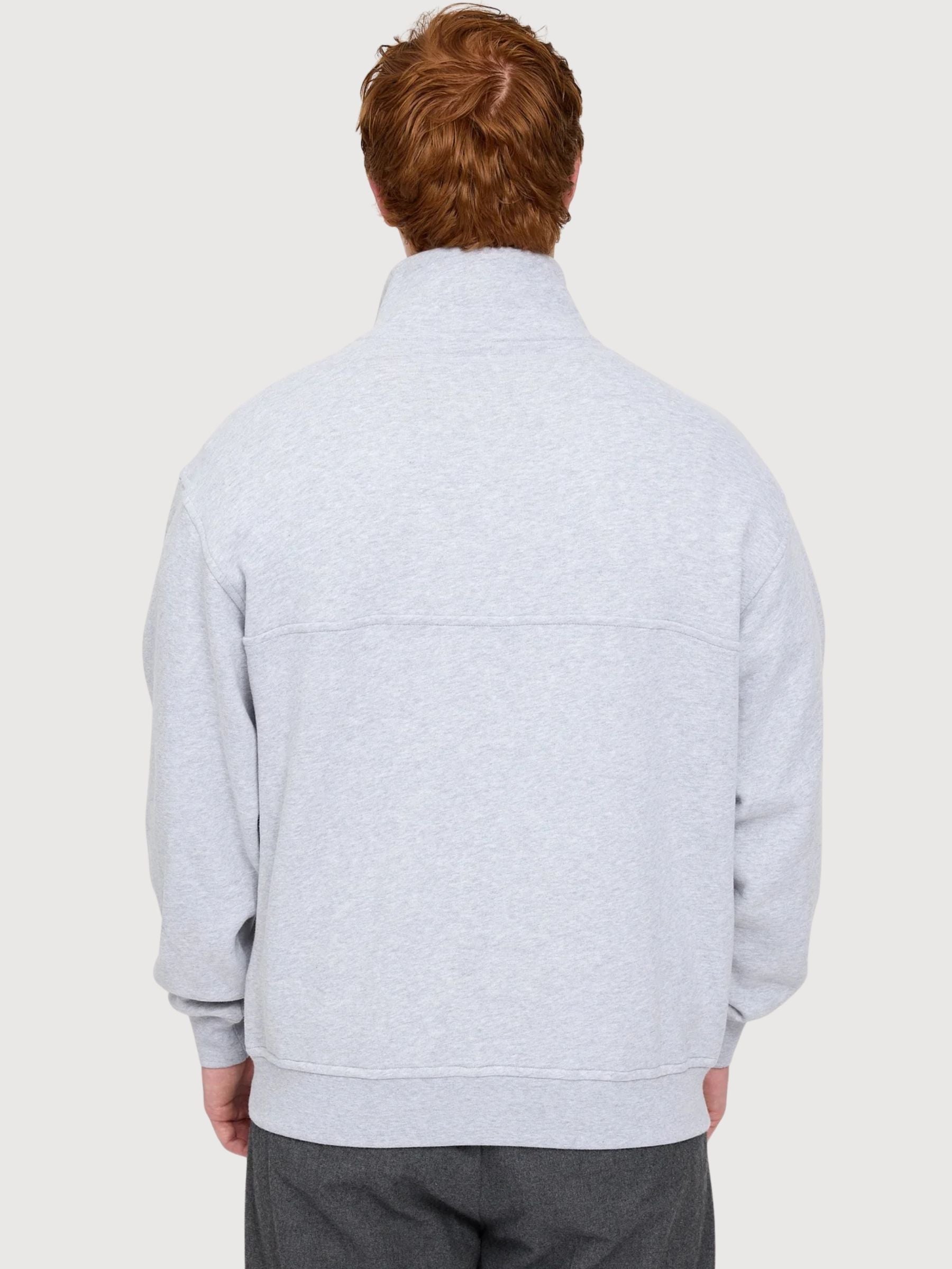 Sweater Troyer Grey Man Organic Cotton | Mazine