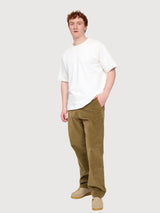 Corduroy Pants Dried Olive | Mazine