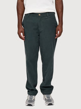 Trouser Corduroy Dark Green Man Cotton | Mazine