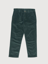 Trouser Corduroy Dark Green Man Cotton | Mazine