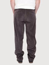 Trouser Corduroy Dark Purple Man Cotton | Mazine