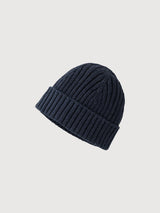 Knitted hat GOTS Dark blue | People Wear Organic