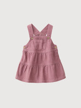 Kord-Kleid GOTS Dunkelmalve | People Wear Organic