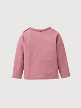 Long-sleeved shirt GOTS Dark Mauve | People Wear Organic
