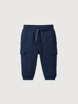 Cargo Sweatpants GOTS Dark Blue | People Wear Organic