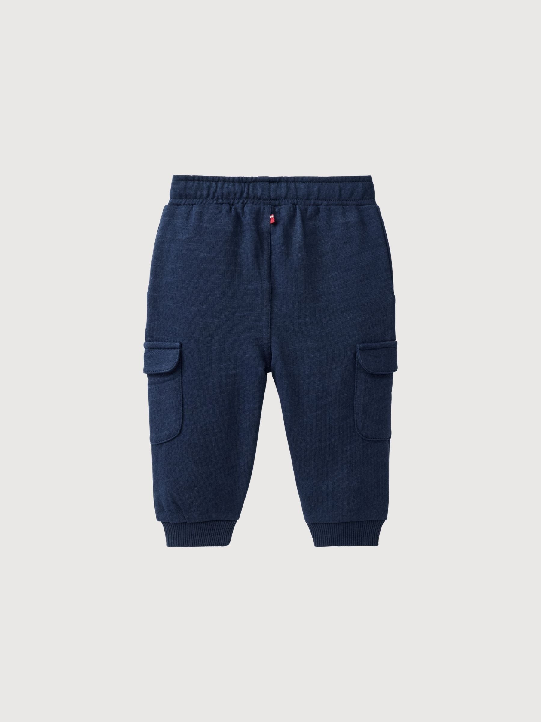 Cargo Sweatpants GOTS Dark Blue | People Wear Organic