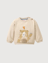 Sweat-Pullover GOTS Dunkelsand | People Wear Organic