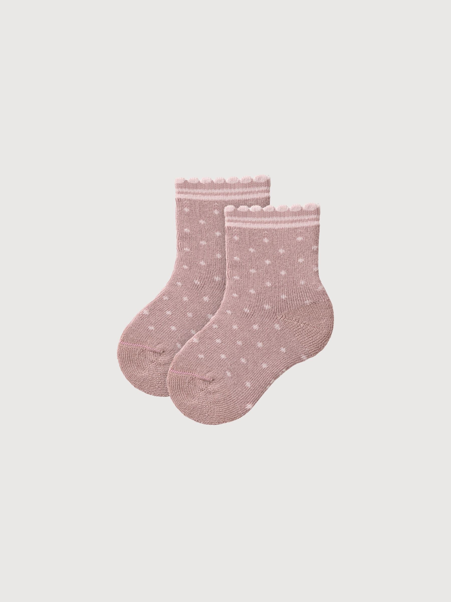 Confezione da 2 calzini Frottee-Socken GOTS Rauchenblau mix |People Wear Organic