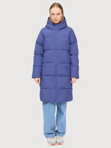 Coat Basic Puffer Blue Woman | Mazine