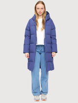 Coat Basic Puffer Blue Woman | Mazine