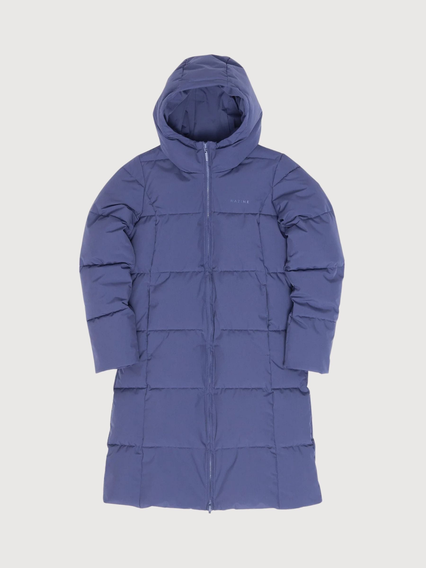 Coat Basic Puffer Blue Woman | Mazine