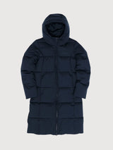 Coat Basic Puffer Dark Blue Woman | Mazine