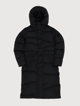 Piumino trapuntato Waves nero | MAZINE