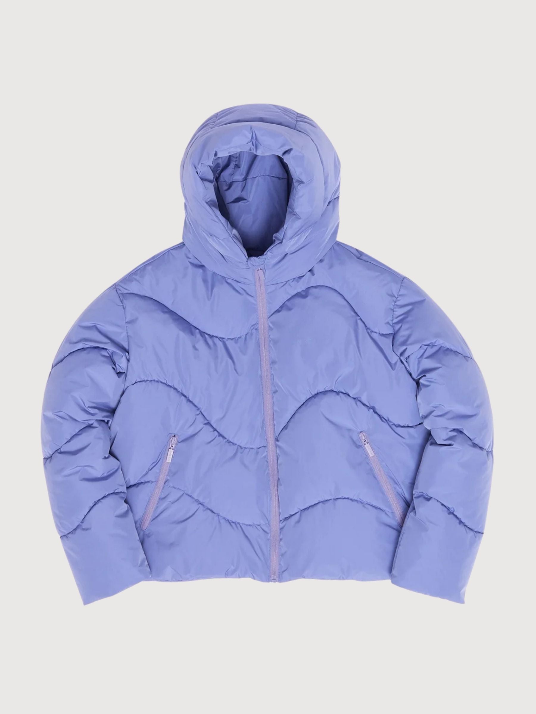 Waves Quilt Short Jacke Lila |Mazine