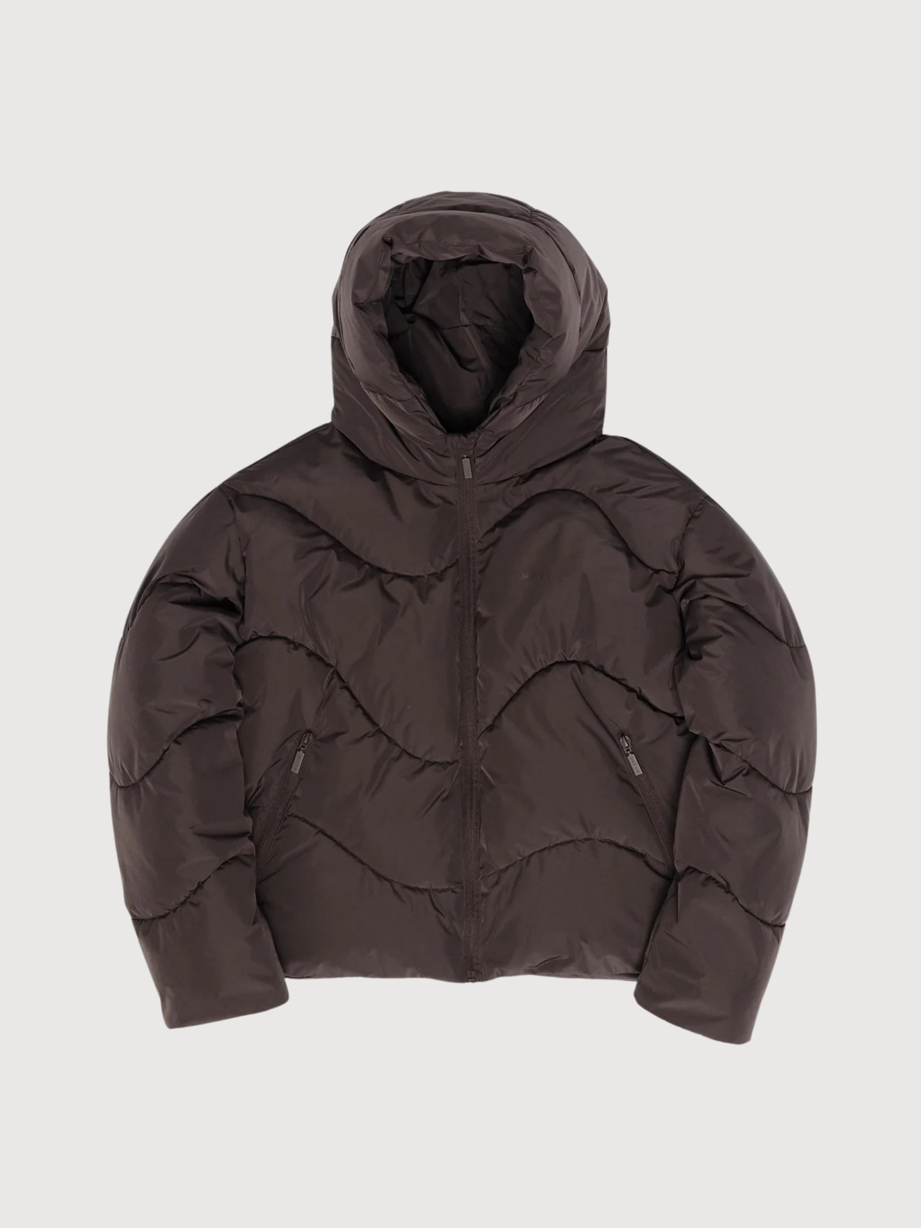 Mazine Waves Short Puffer Jacket - Lila |