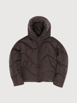 Mazine Waves Short Puffer Jacket - Lila |