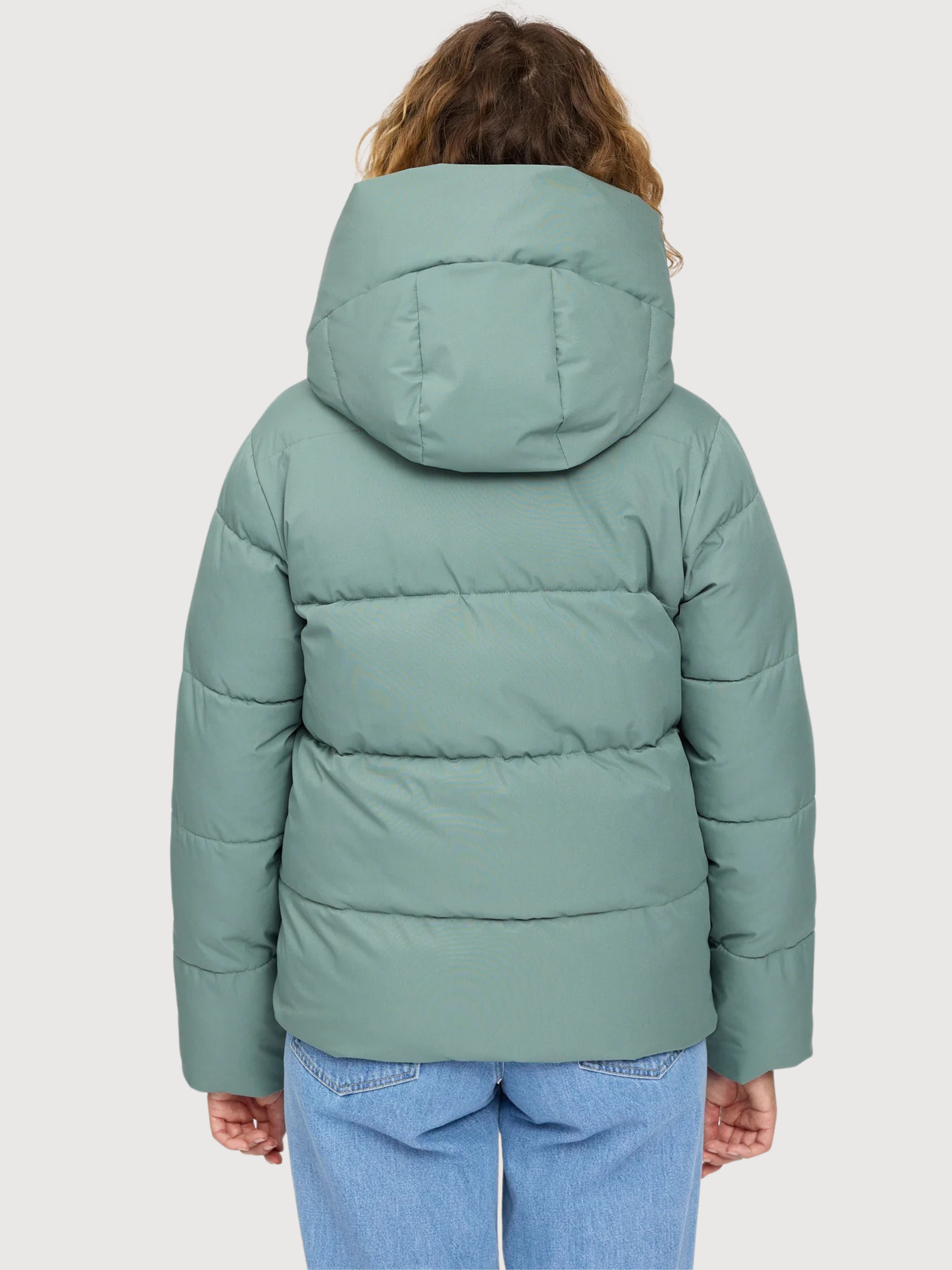 Basic Puffer Jacket Jade | Mazine