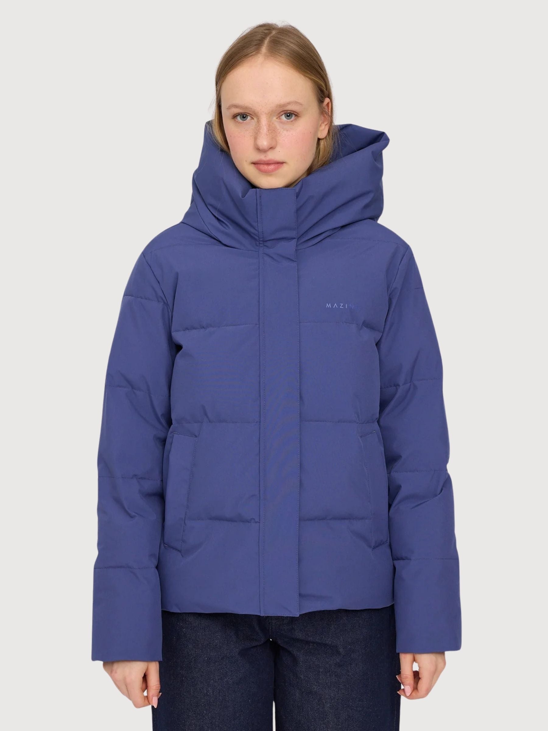 Basic Puffer Jacke Lila Damen |Mazine