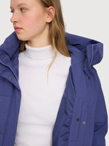 Jacket Basic Puffer Purple Woman | Mazine