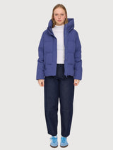 Jacket Basic Puffer Purple Woman | Mazine