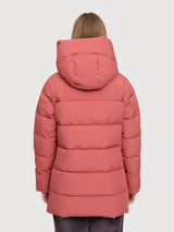 Jacket Basic Mid Length Dark Red Woman | Mazine