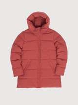 Basic Jacke Mittellang Dunkelrot | Mazine