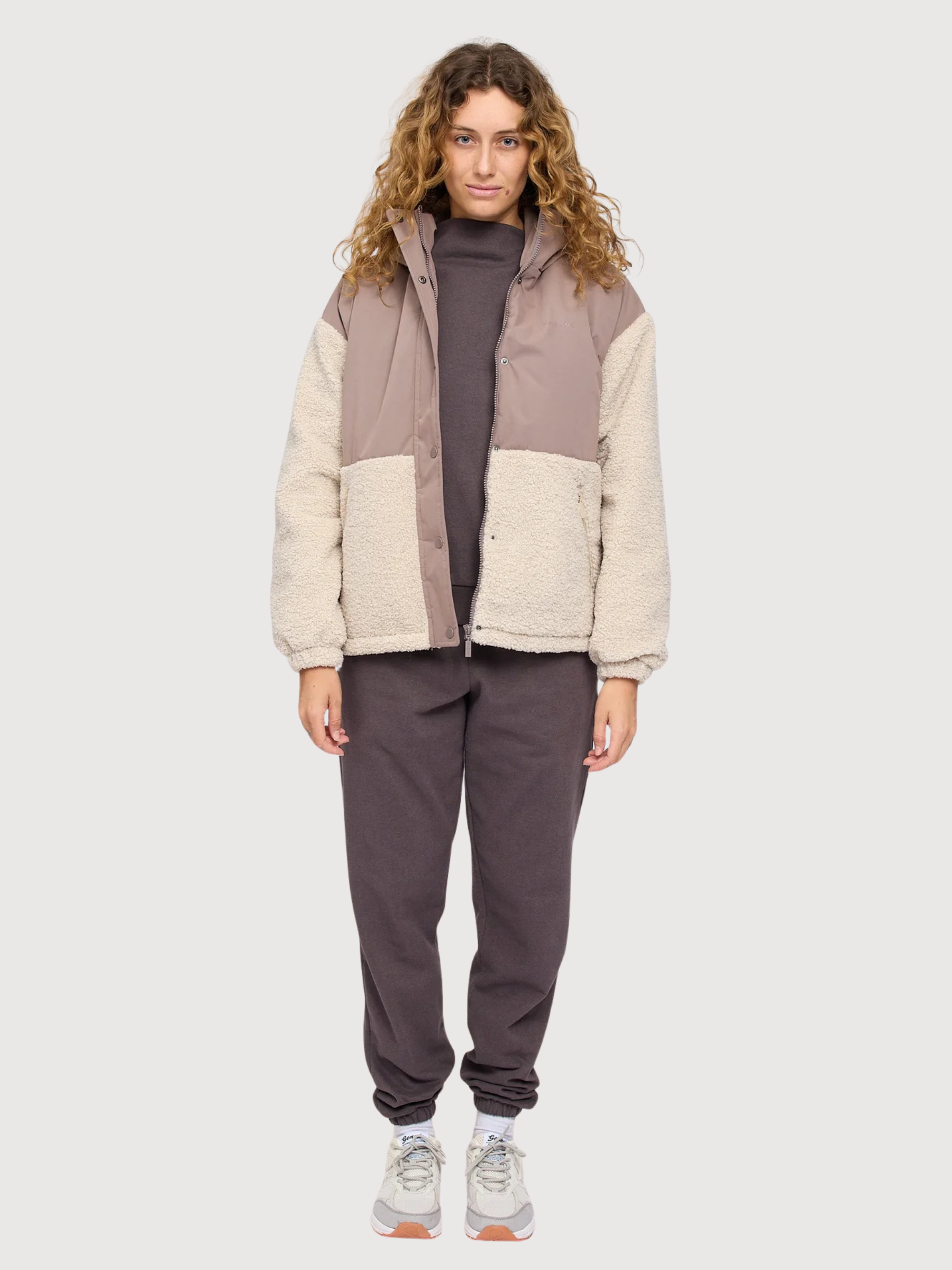 Giacca Tessuto Blocking Multicolore Donna | Mazine