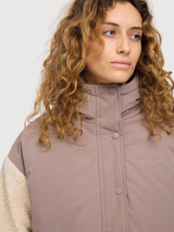 Giacca Tessuto Blocking Multicolore Donna | Mazine