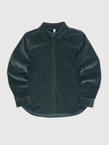 Mazine Cordhemd Dunkelgrün Damen Baumwolle |