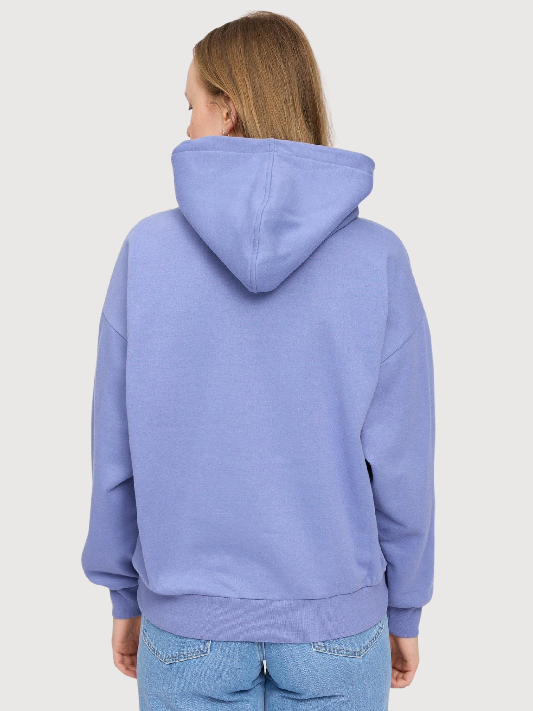 Hoodie Soft Fabric Blue Woman | Mazine