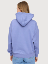 Hoodie Soft Fabric Blue Woman | Mazine