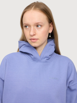 Hoodie Soft Fabric Blue Woman | Mazine
