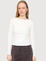 Babylock Hems Longsleeve Offwhite | Mazine