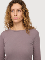 Longsleeve Babylock Hems Brown Woman | Mazine