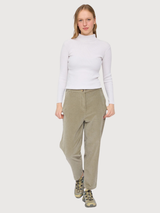 Corduroy Pants Light Khaki | Mazine