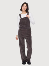 Jumpsuit Corguroy Darkpurple Woman Cotton | Mazine