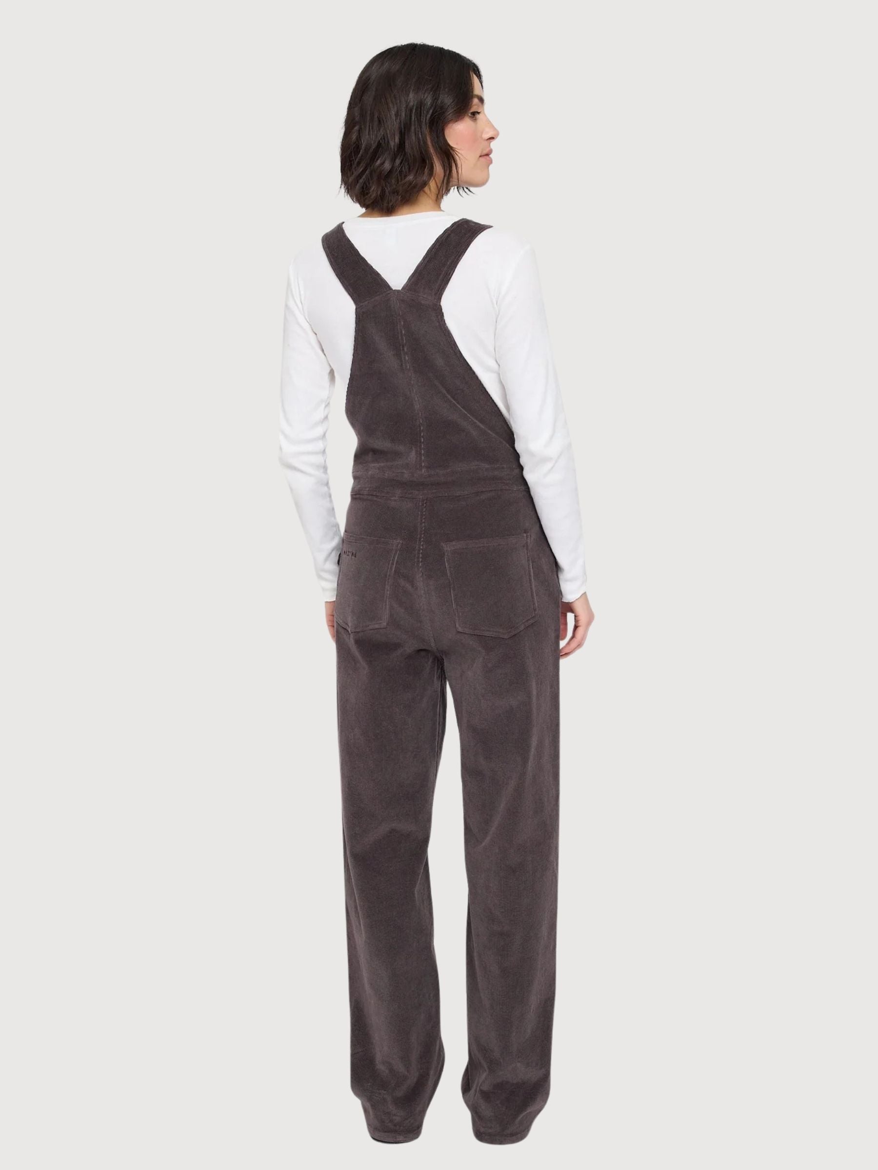 Mazine Corguroy Jumpsuit in Dunkelviolett |