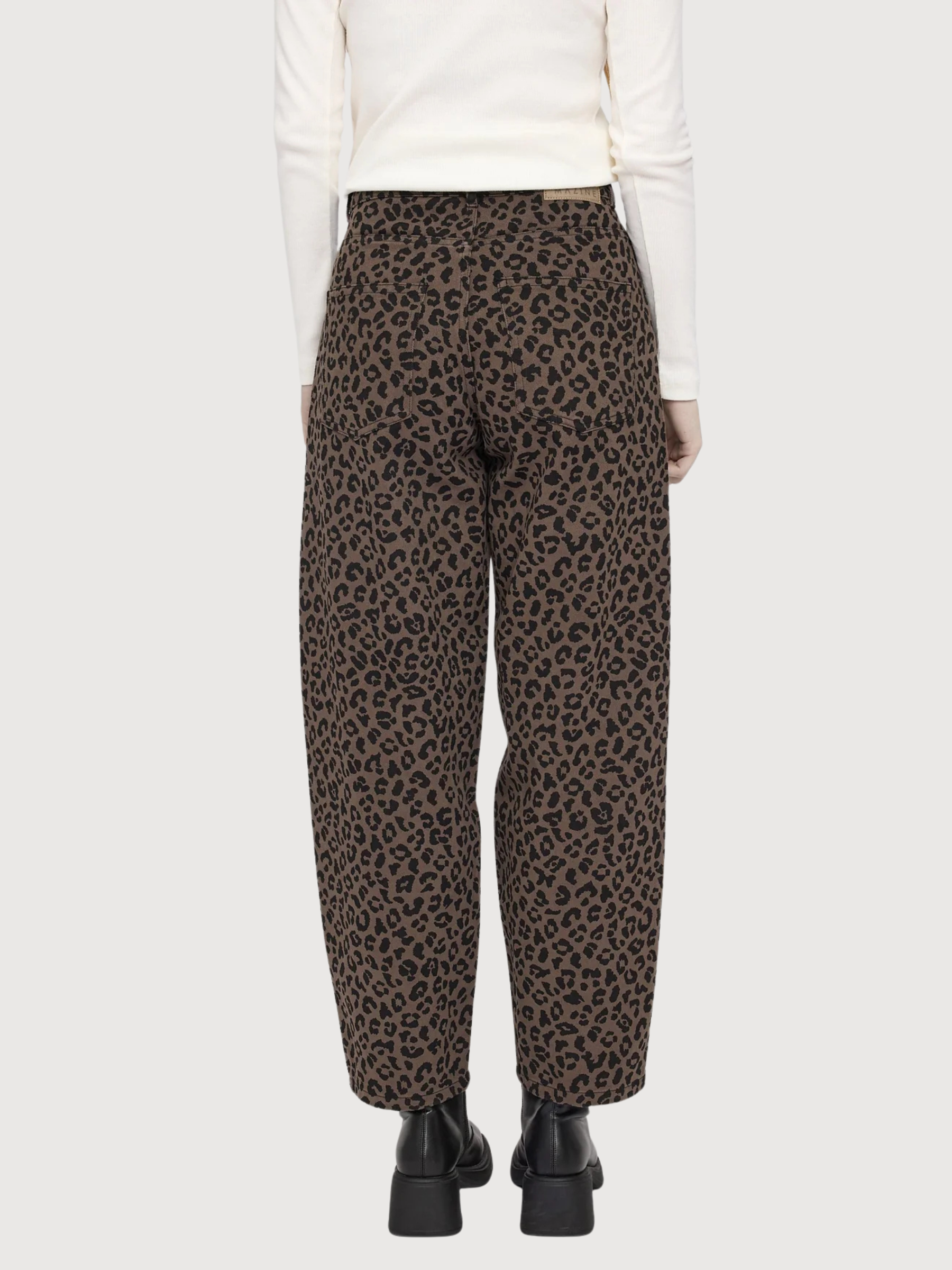 Trouser Printed Barrel Multicolor Woman | Mazine