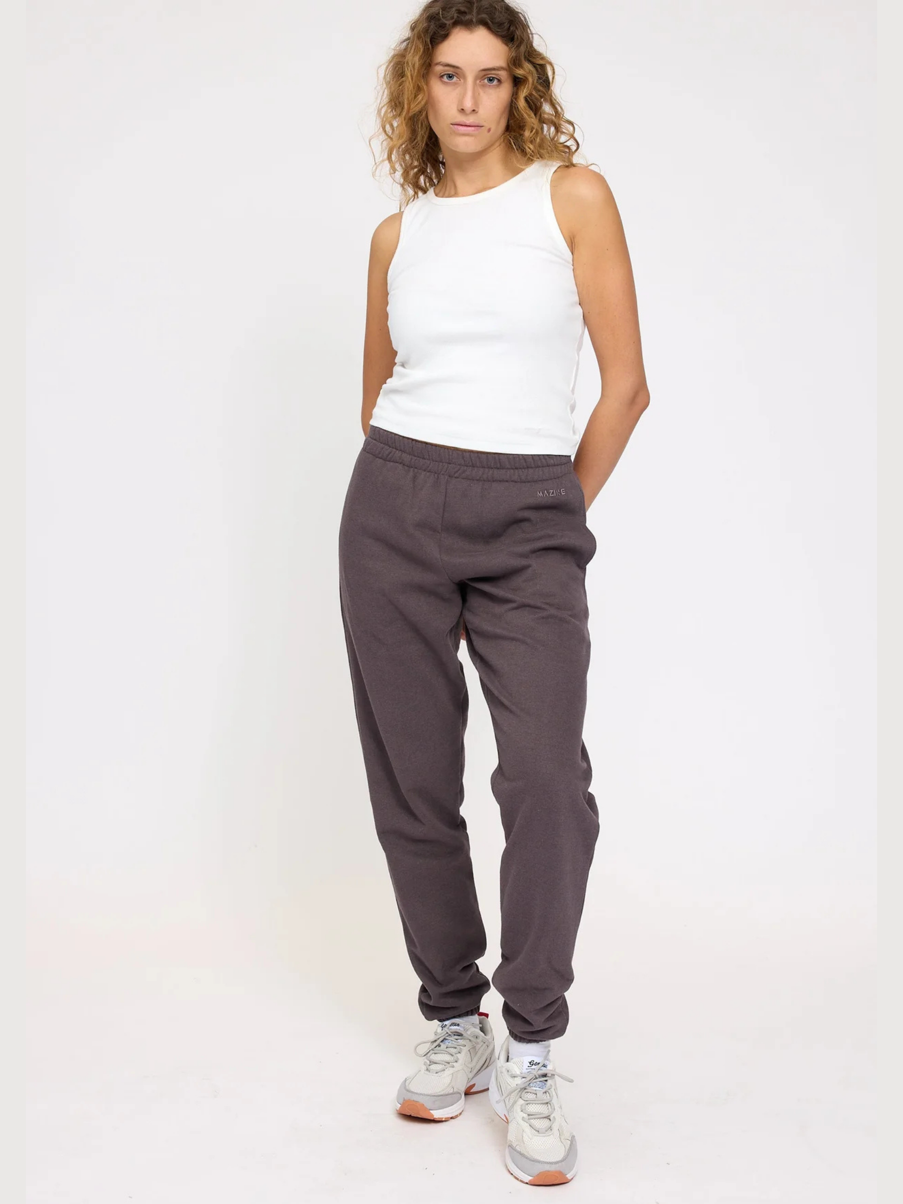 Joggings Soft Fabric Brown Woman | Mazine