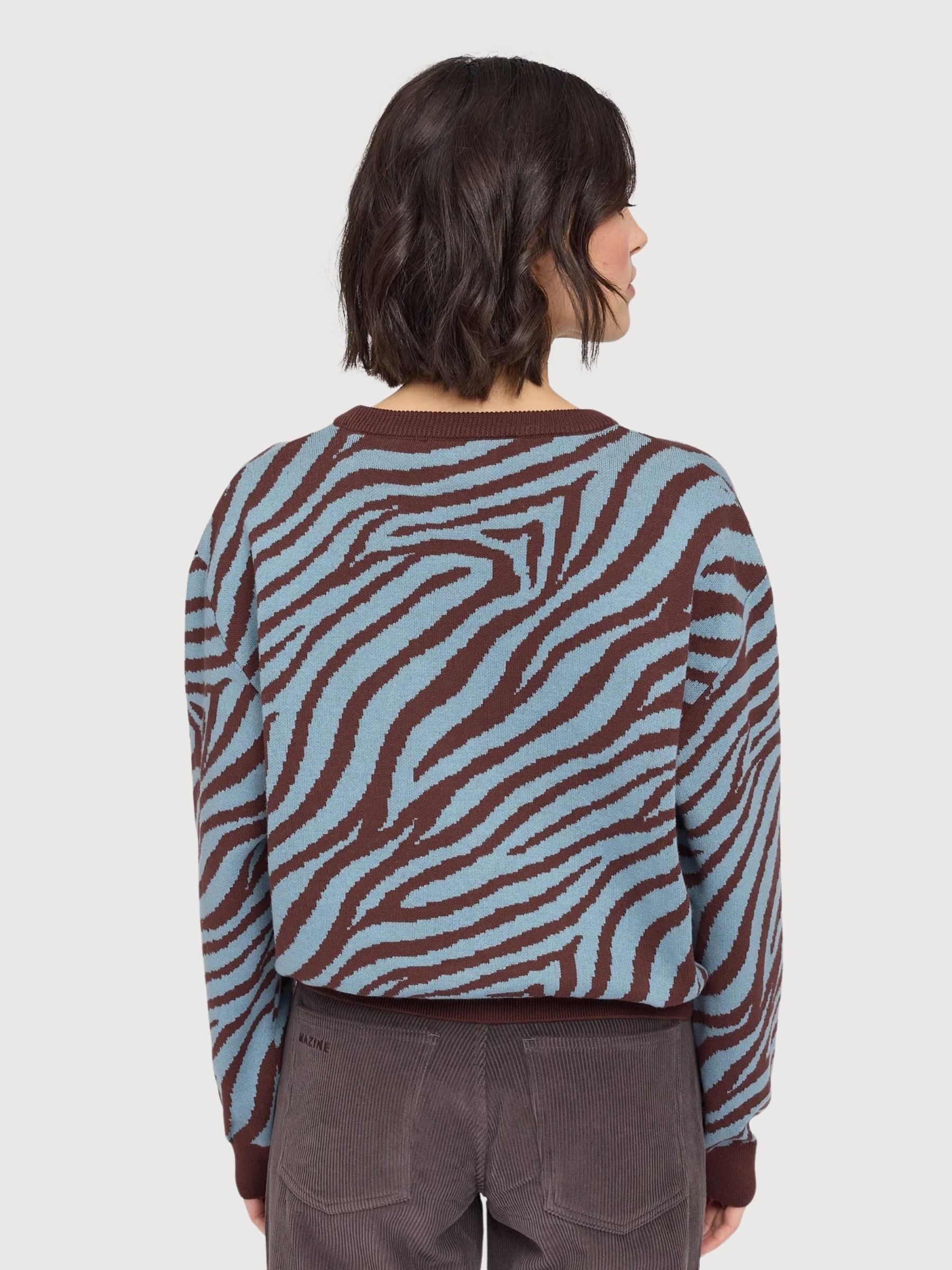 Mazine Pullover Zebra Multicolor |