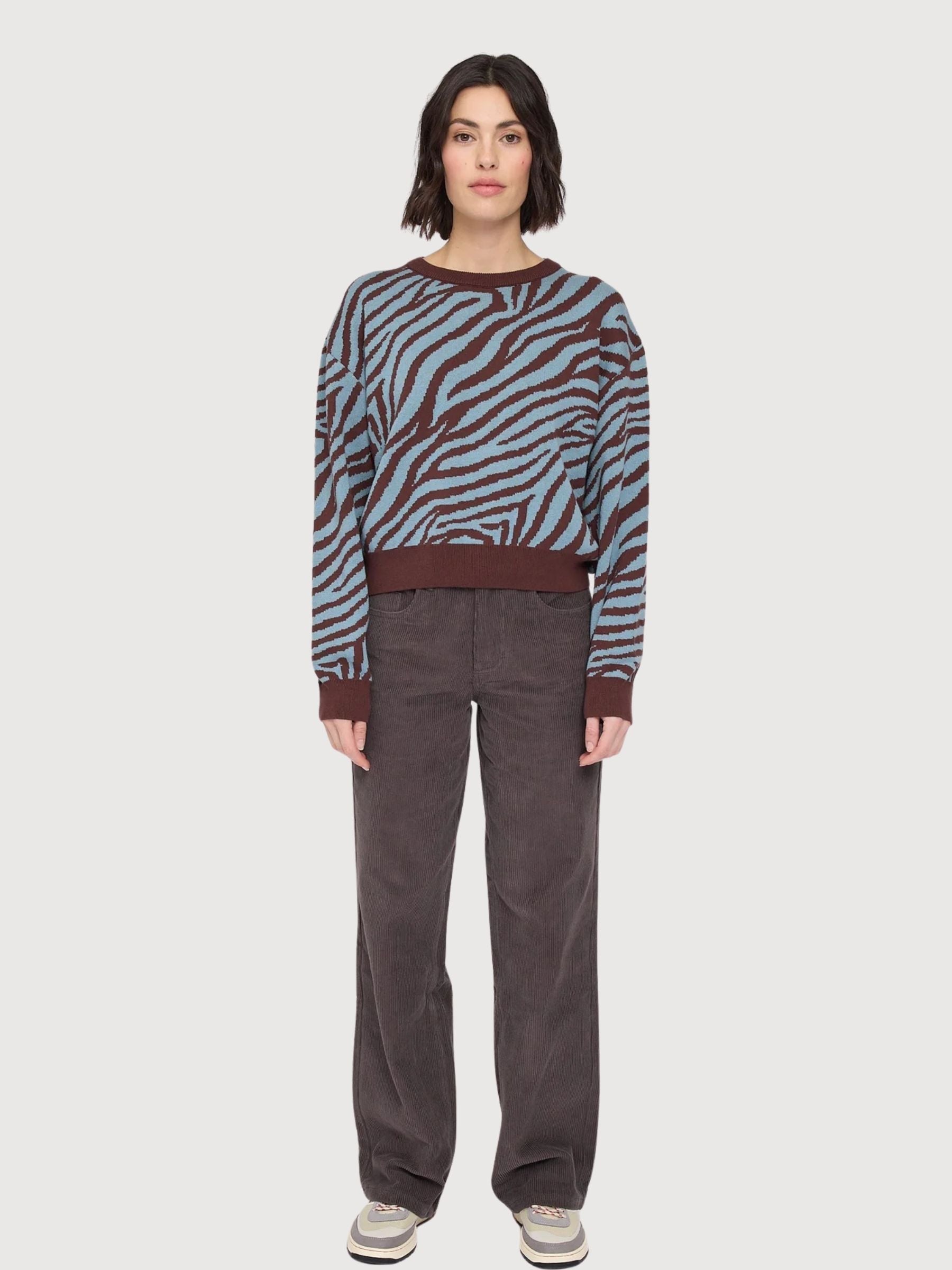 Mazine Pullover Zebra Multicolor |