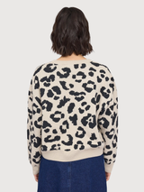 Pullover Leo Multicolor Donna Cotone | Mazine