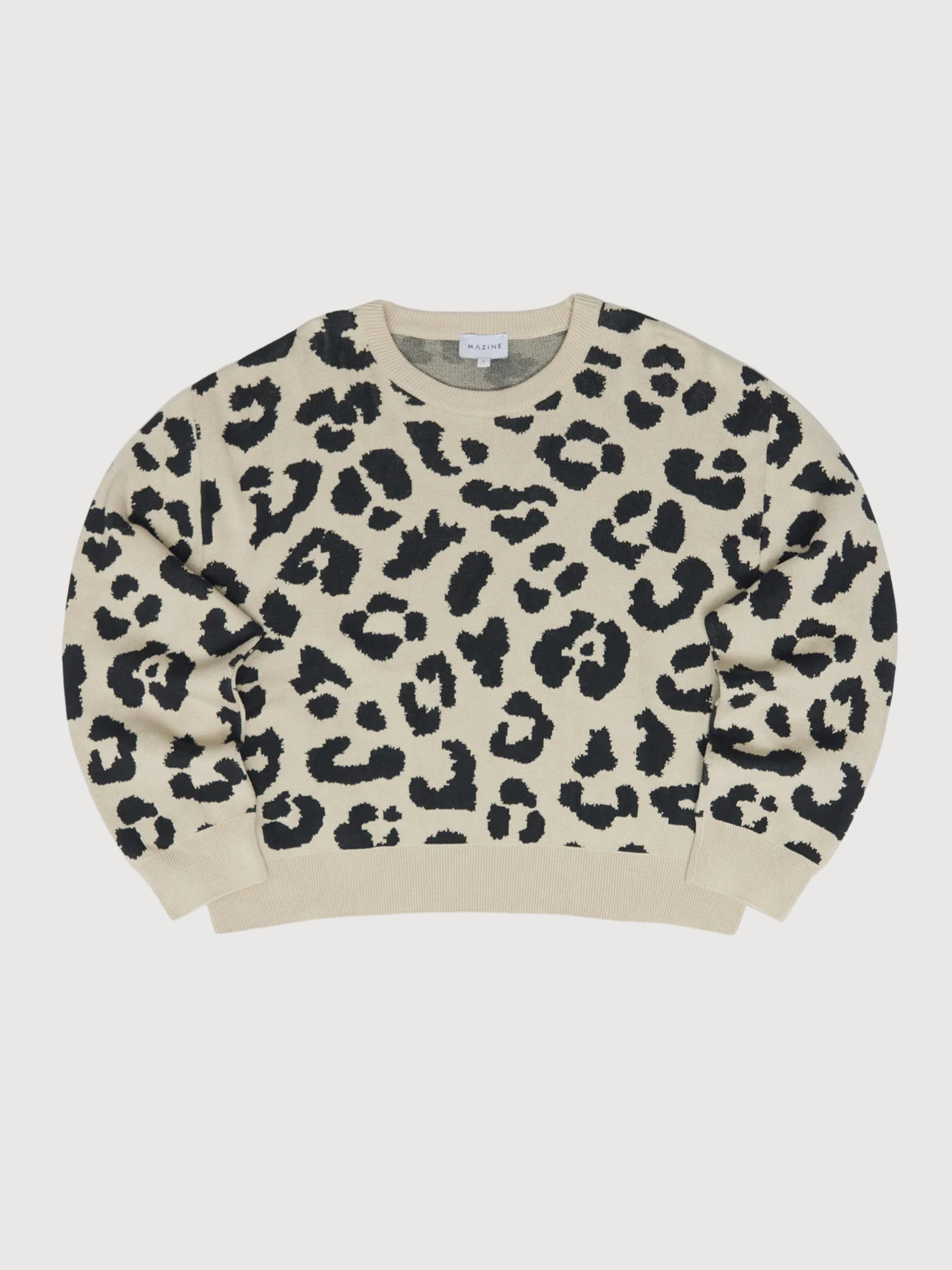 Pullover Leo Multicolor Donna Cotone | Mazine