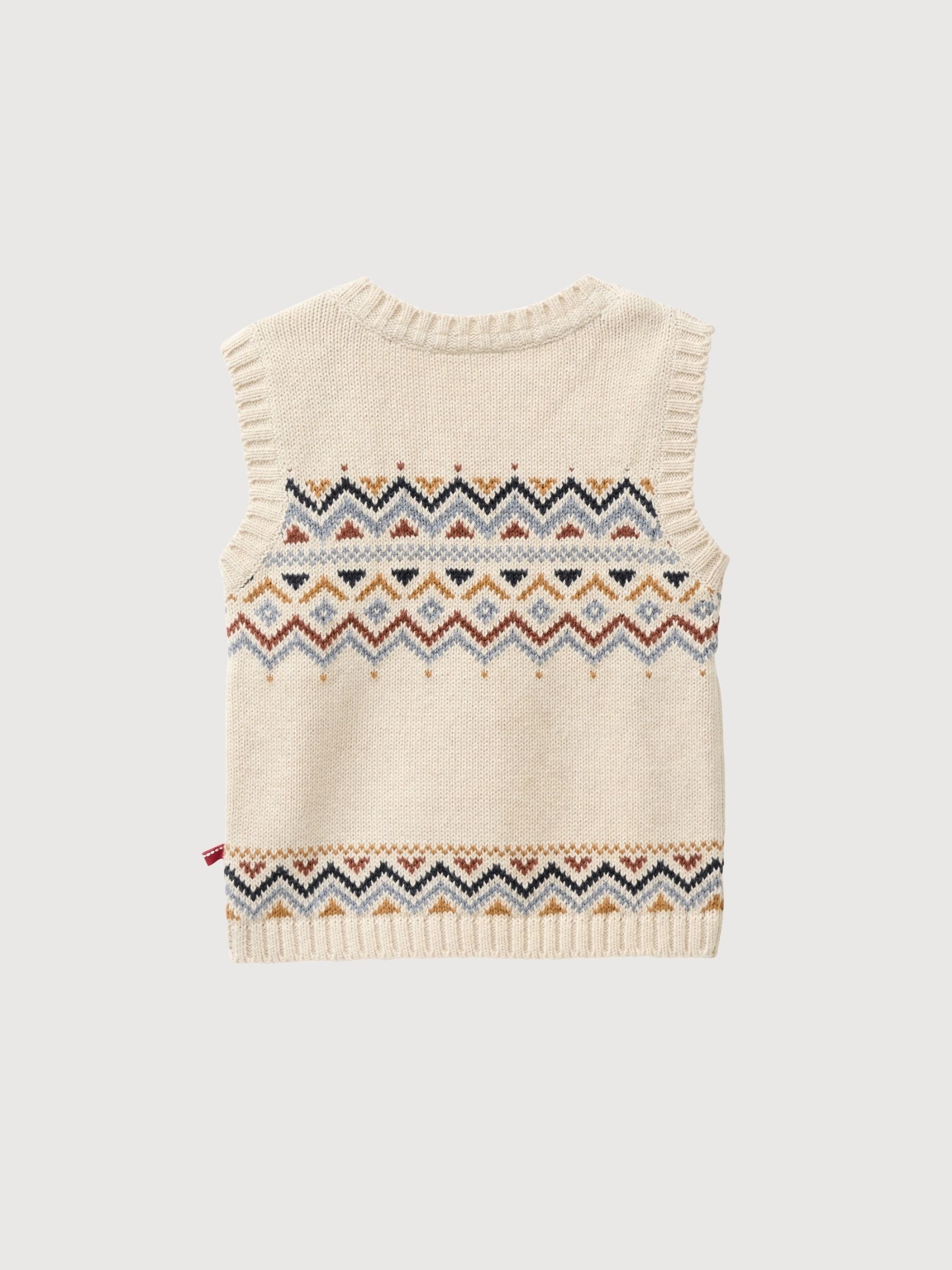 Pullover Knitted Grey Baby | People Wear Organic