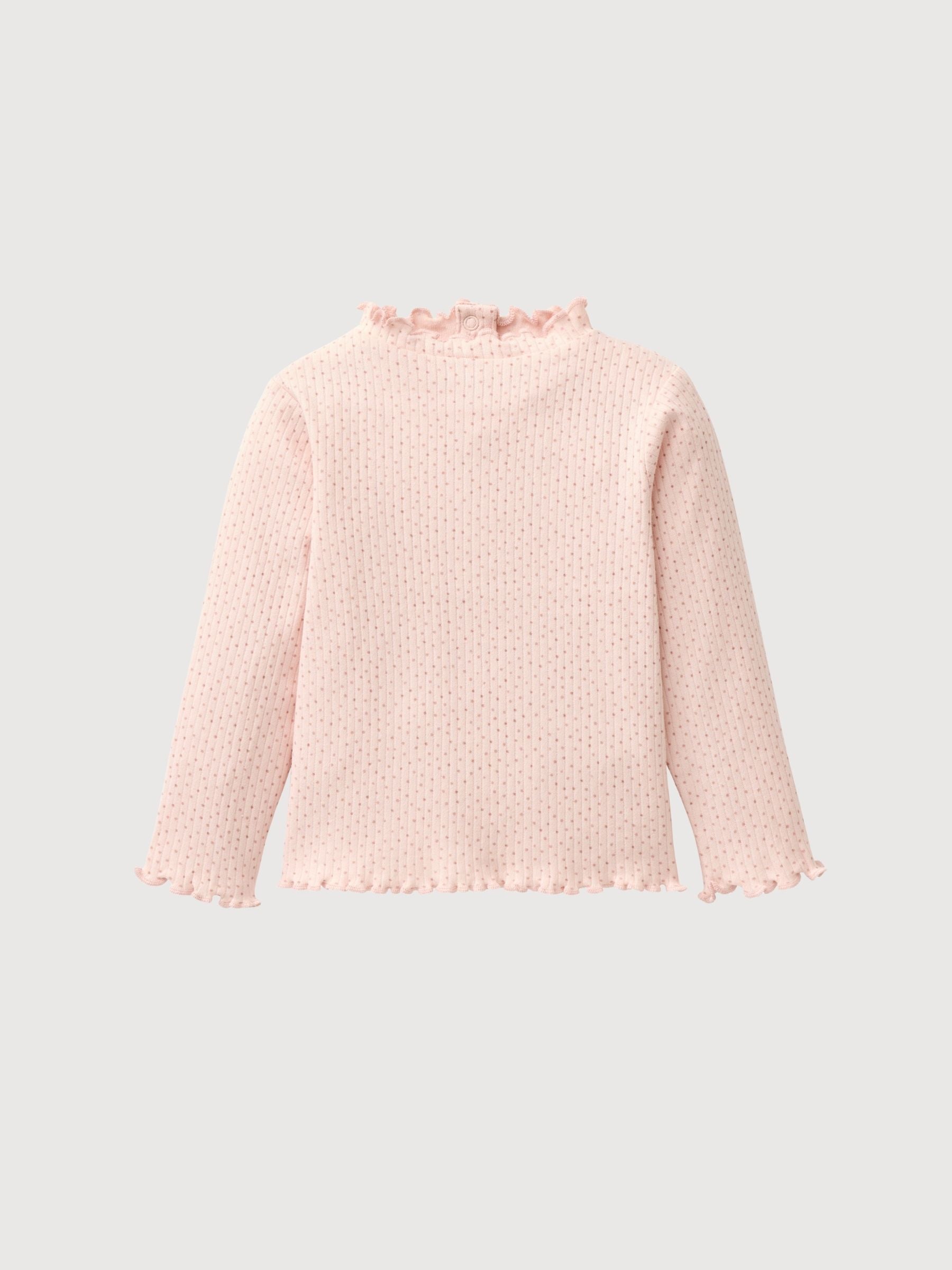 Longsleeve Collar Pink Baby | People Wear Organic