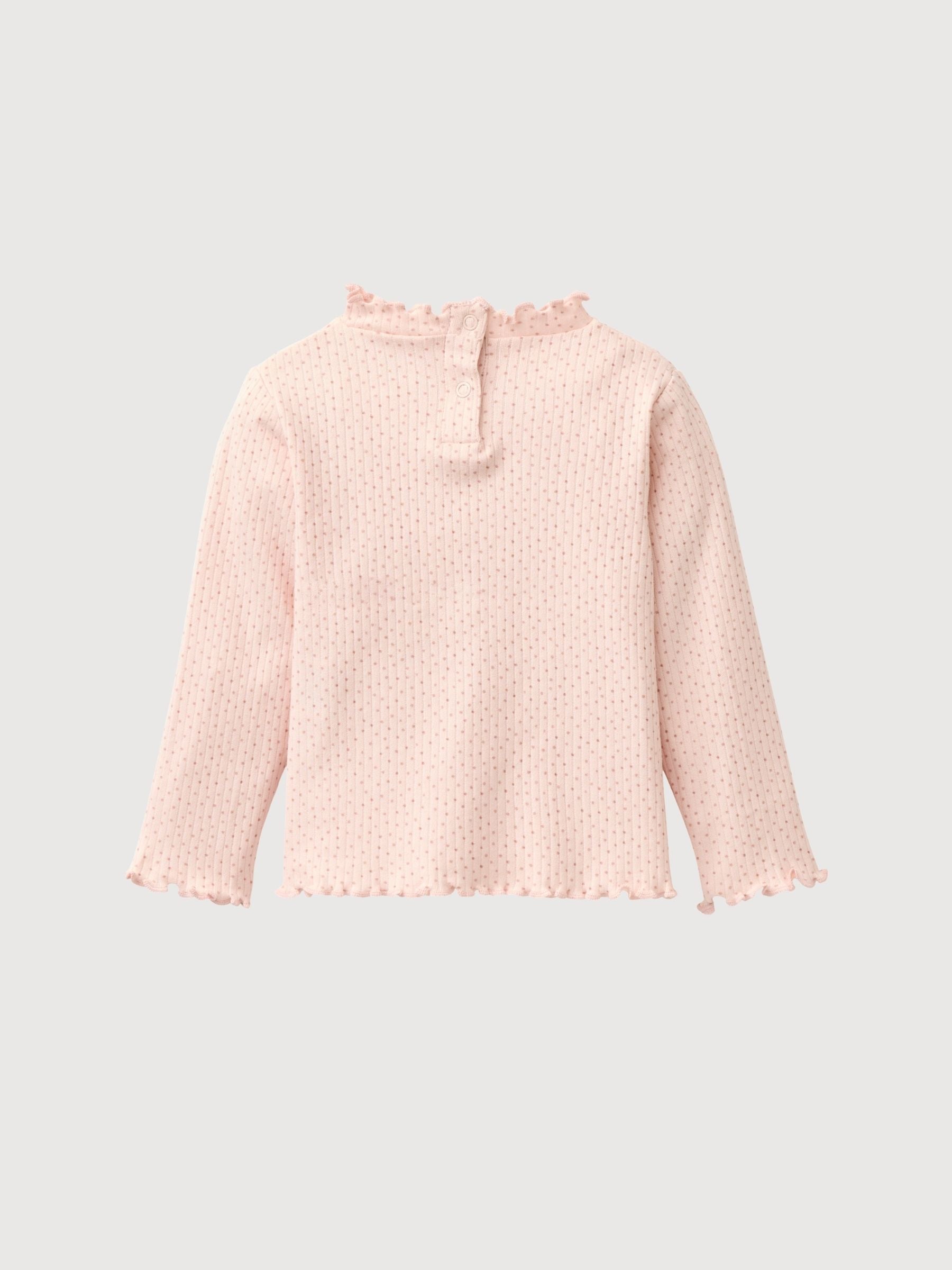 Longsleeve Collar Pink Baby | People Wear Organic
