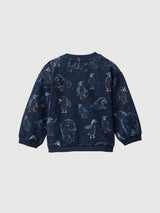 Sweatshirt Pullover Blue Baby | People Wear Organic