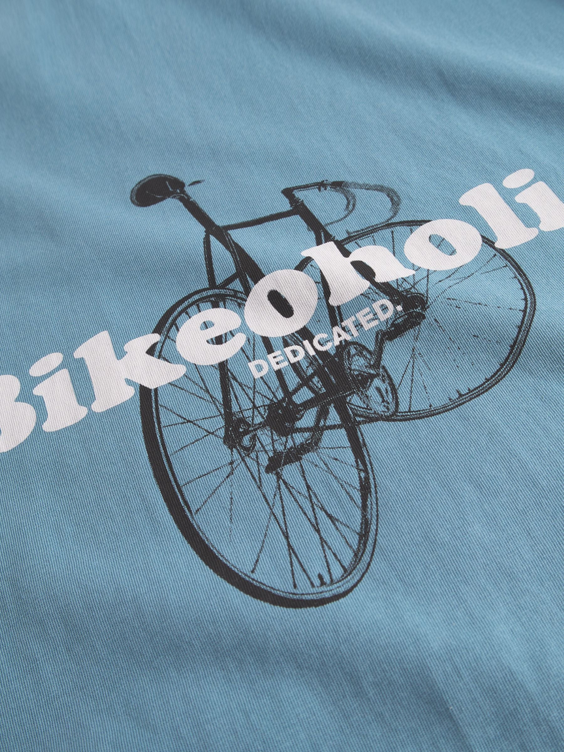 Tshirt Stockholm Bikeoholic NiagaraBlu | Dedicated